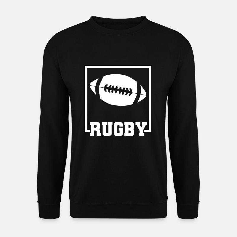 rugby - Unisex Sweatshirt - black