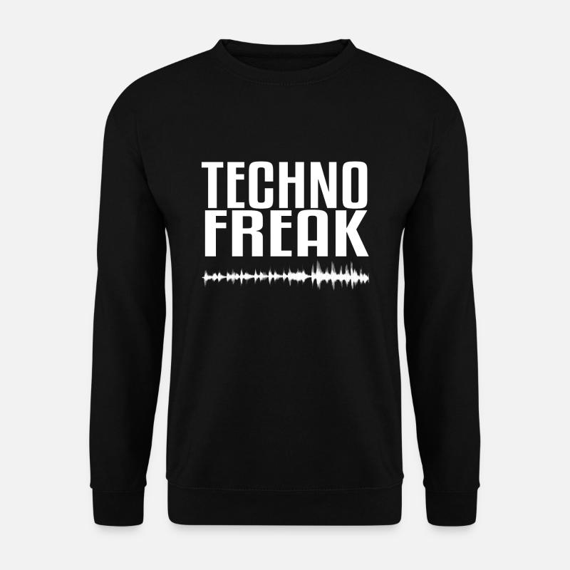Techno Freak Gift - Unisex Sweatshirt - black