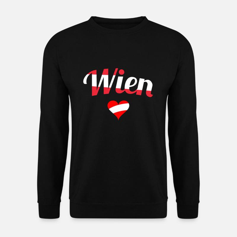 Wien - Unisex Pullover - Schwarz