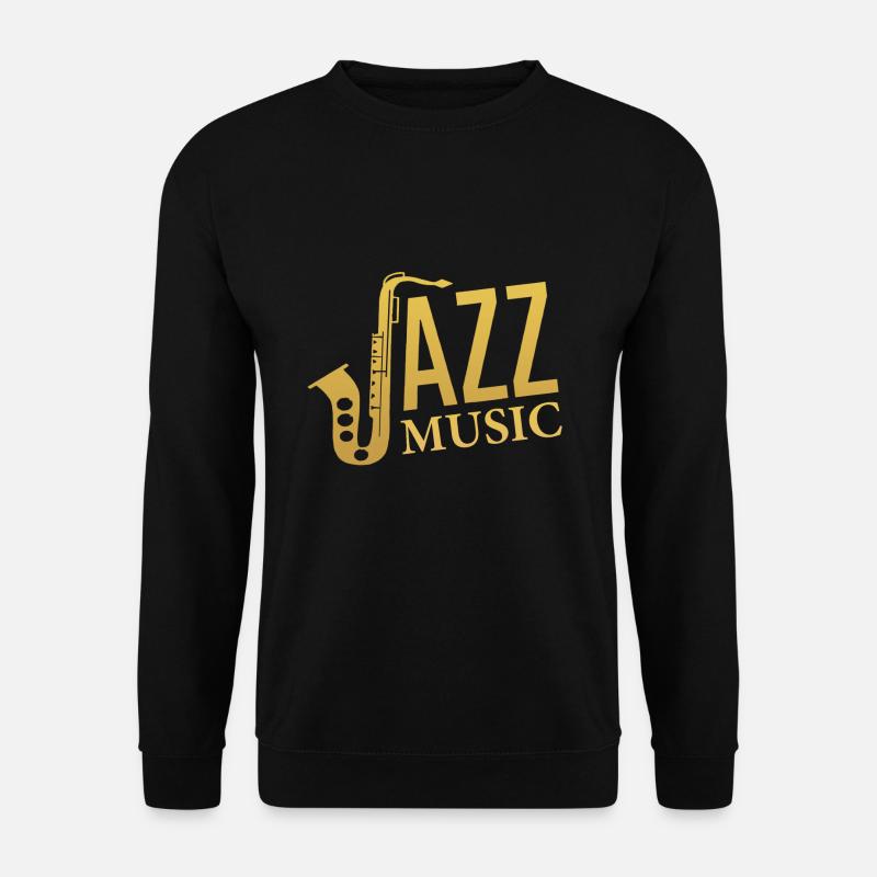Jazz Music - Unisex Pullover - Schwarz