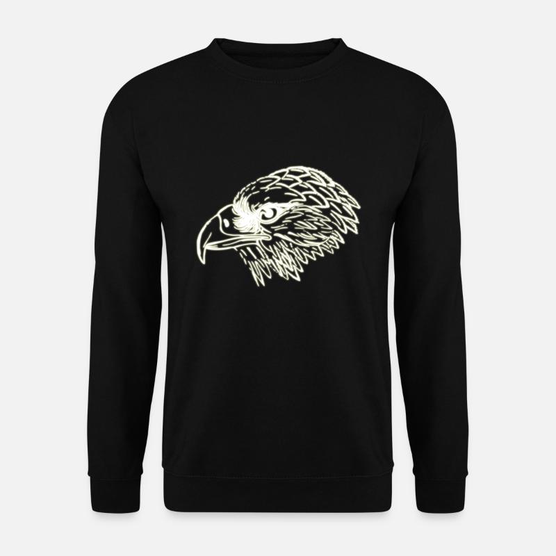 Adlerkopf - Unisex Pullover - Schwarz