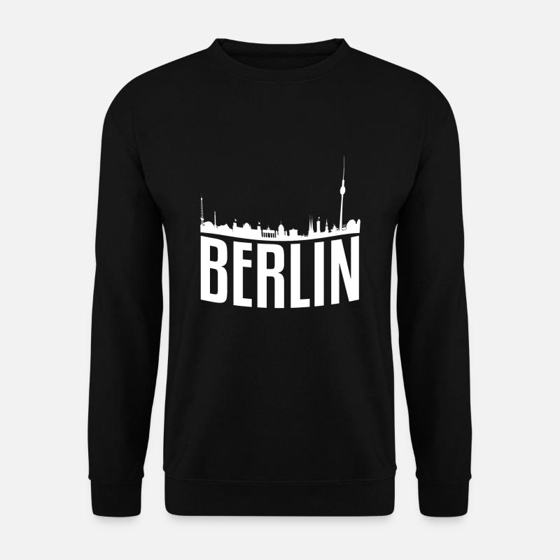 Skyline Berlin - Unisex Pullover - Schwarz