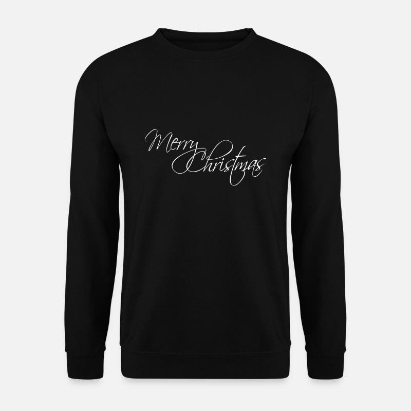 Merry Christmas - Unisex Pullover - Schwarz