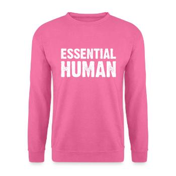 Essential Human - Unisex Sweatshirt - pink - Front