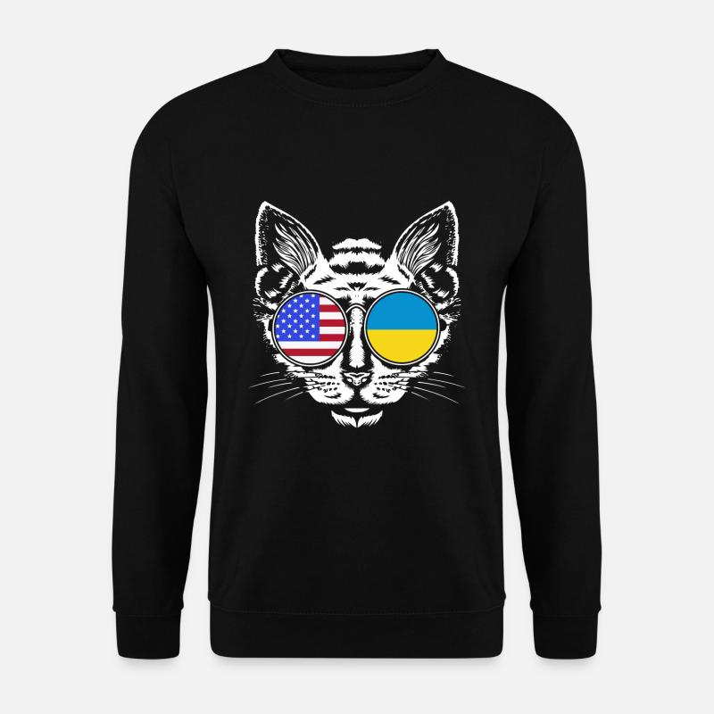 Ukraine - Sweat-shirt Unisexe - noir