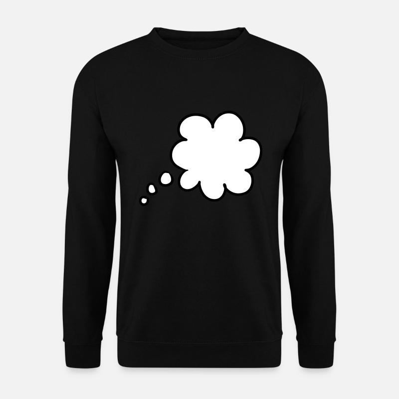 Thought bubble thought bubble - Unisex Sweatshirt - black