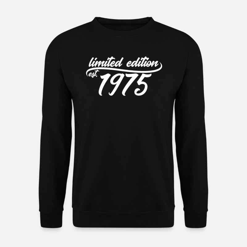 Limited Edition est 1975 - Unisex Pullover - Schwarz