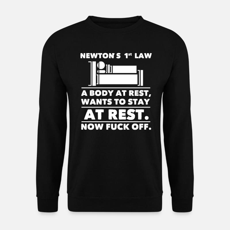 Newton Gesetz - Unisex Pullover - Schwarz