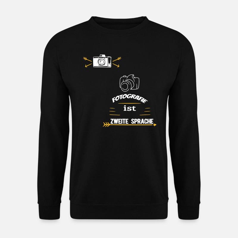 Fotografie - Unisex Pullover - Schwarz
