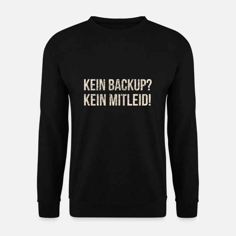 Admin IT Informatiker Witz - Unisex Pullover - Schwarz