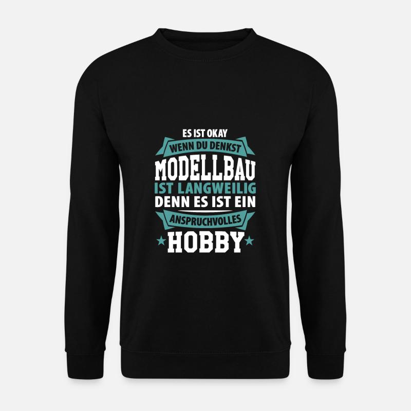 Model making - Unisex Sweatshirt - black
