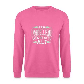 Modèle de vol - Sweat-shirt Unisexe - rose - Devant