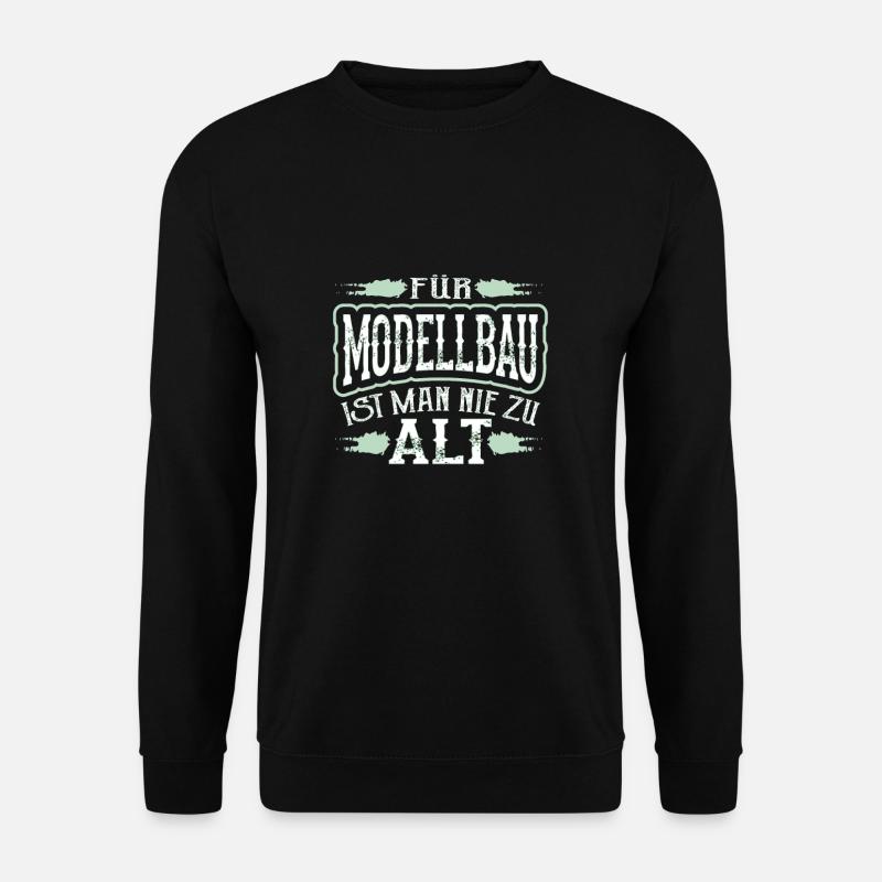 Modellbau Modellflug - Unisex Pullover - Schwarz