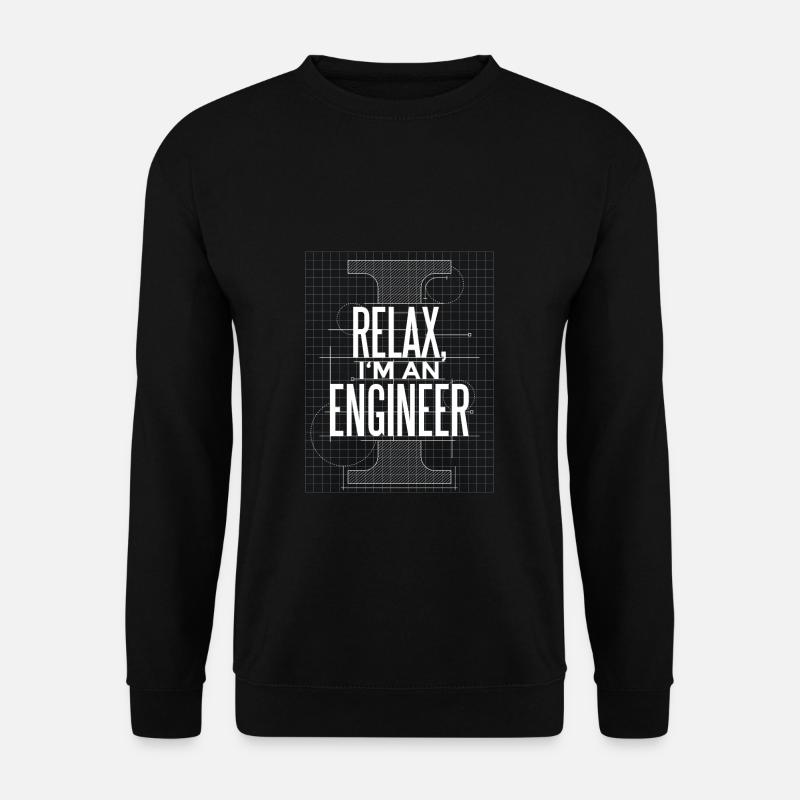 engineer - Unisex Sweatshirt - black