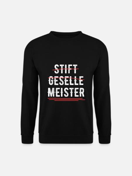 Meister Meisterprüfung Meisterschule - Unisex Pullover - Schwarz
