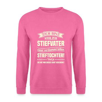 Stiefvater - Unisex Pullover - Pink - Vorne