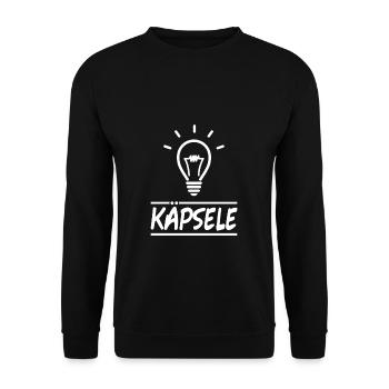Käpsele Swabian Swabians - Unisex Sweatshirt - black - Front - Alina (178cm) & Michal (187cm)