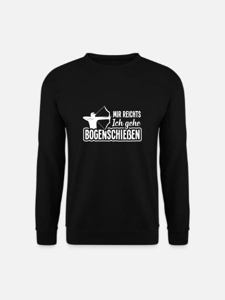 Bogenschießen - Unisex Pullover - Schwarz