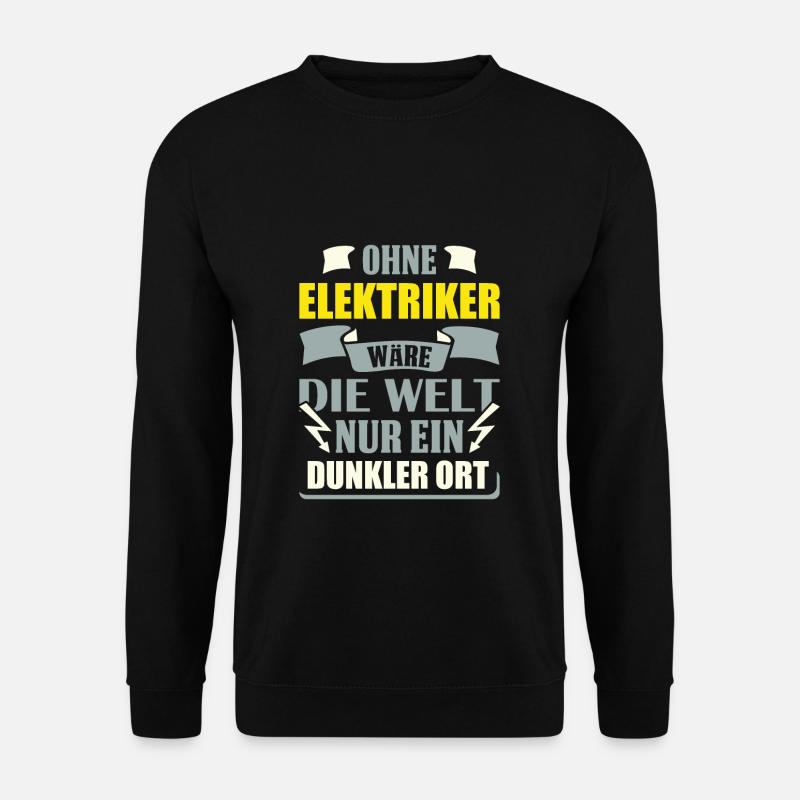 Elektriker - Unisex Pullover - Schwarz