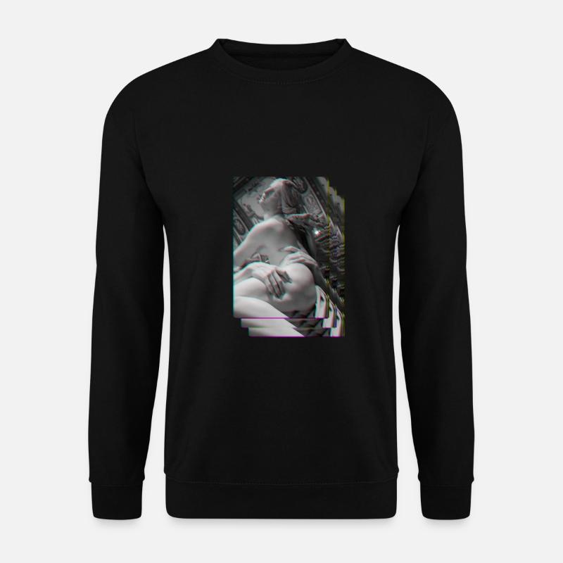 Vaporwave Synthwave - Unisex Sweatshirt - black
