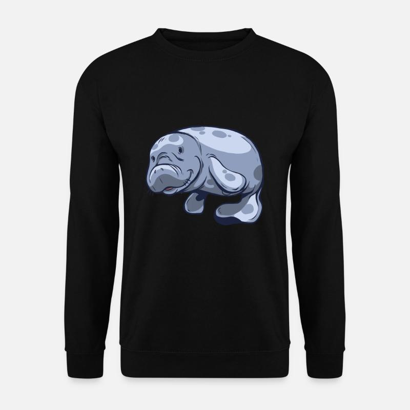 Manatee manatees - Unisex Sweatshirt - black
