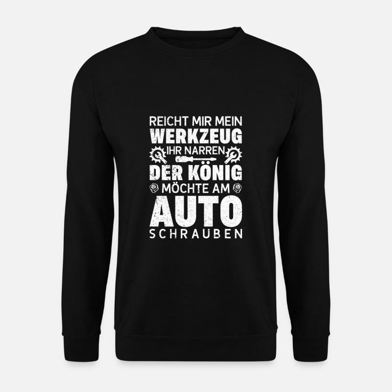 KFZ-Mechaniker Auto Schrauber - Unisex Pullover - Schwarz