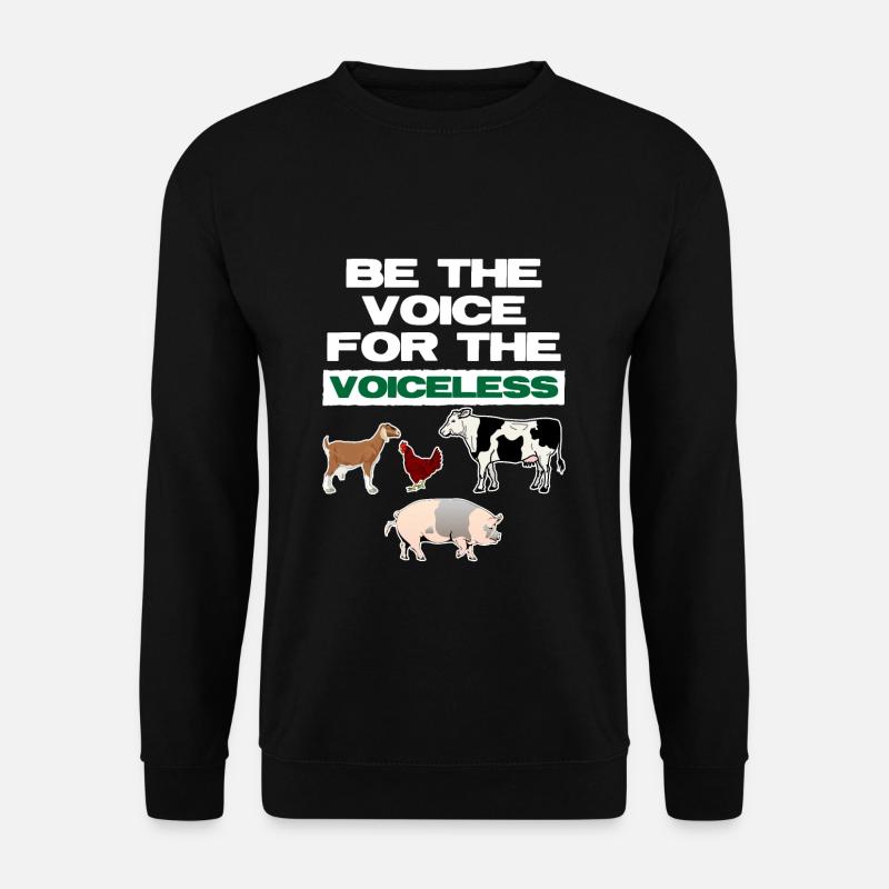 Veganer Veganerin Veganismus - Unisex Pullover - Schwarz