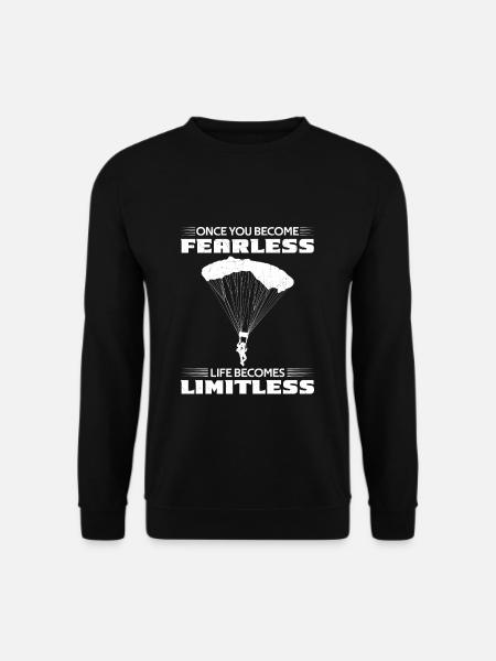 Skydiver skydiver - Unisex Sweatshirt - black