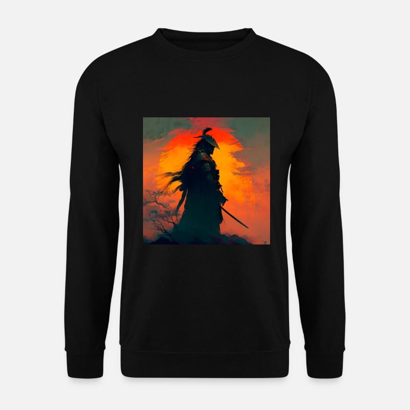 Guerrier samouraï - Sweat-shirt Unisexe - noir