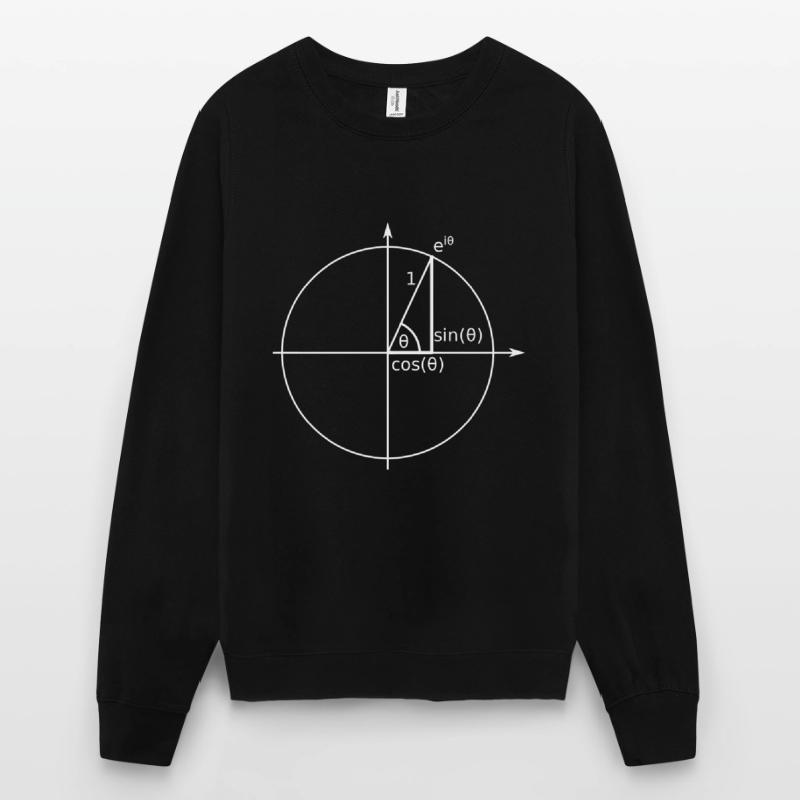 Einheitskreis Eulerische Formel (Euler) Unisex Pullover