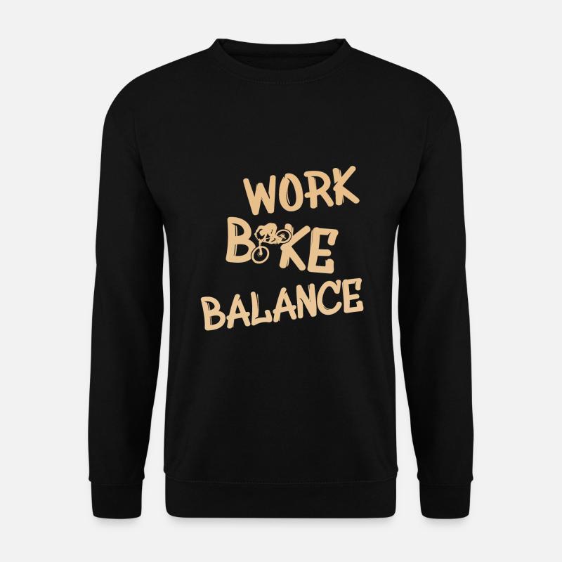 Work Bike Balance - Unisex Pullover - Schwarz