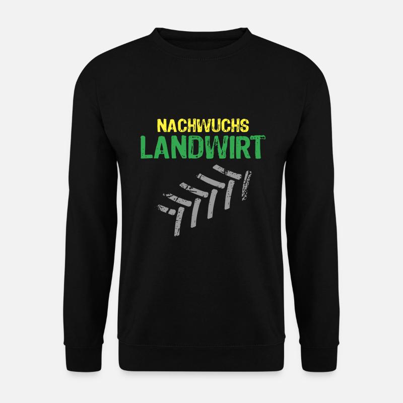 Nachwuchs Landwirt Bauer Landwirtschaft - Unisex Pullover - Schwarz