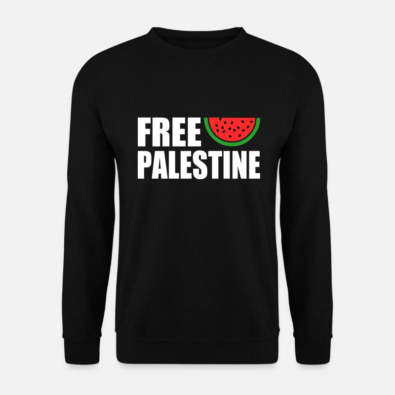Free palestine - Unisex Sweatshirt - black