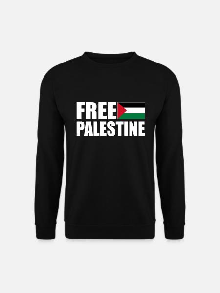 Free palestine - Unisex Sweatshirt - black