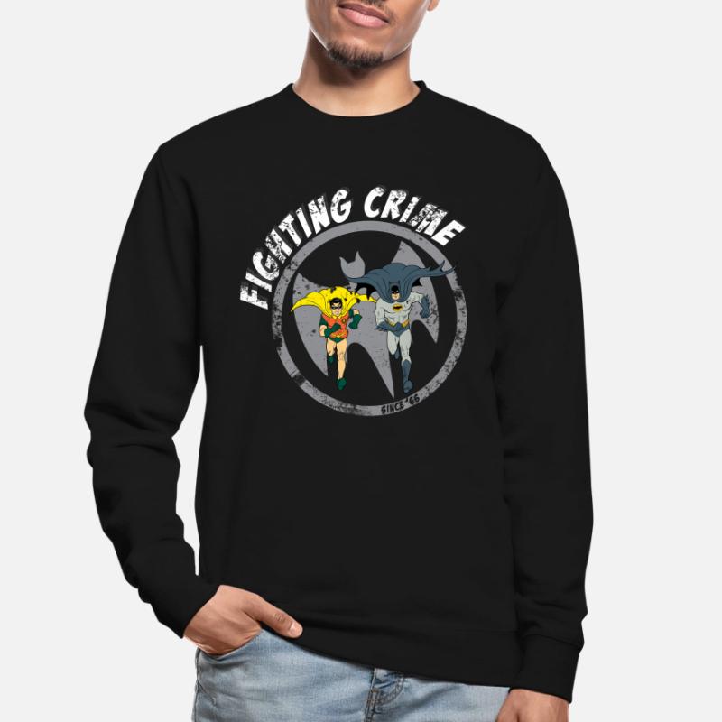 DC Comics Batman Robin Bekämpfen Verbrechen Unisex Pullover