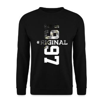 ORIGINAL 29E ANNIVERSAIRE COOL 1997 - Sweat-shirt Unisexe - noir - Devant - Alina (178cm) & Michal (187cm)