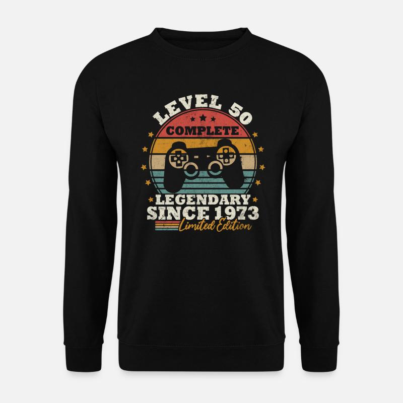 Level 50 unlocked - Unisex Sweatshirt - black