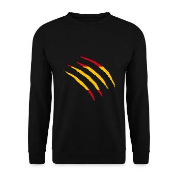 España Spain Spanien - Unisex Pullover - Schwarz - Vorne - Alina (178cm) & Michal (187cm)