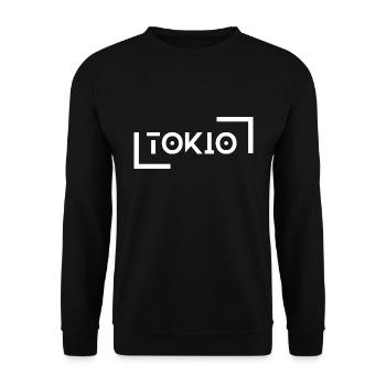 Tokio - Unisex Pullover - Schwarz - Vorne - Alina (178cm) & Michal (187cm)