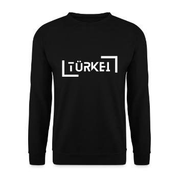 Turquie - Sweat-shirt Unisexe - noir - Devant - Alina (178cm) & Michal (187cm)