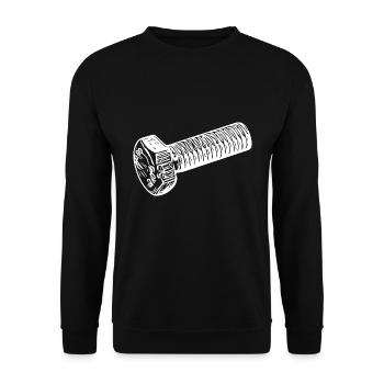 Accessoires d’atelier Pièce de rechange Vis - Sweat-shirt Unisexe - noir - Devant - Alina (178cm) & Michal (187cm)