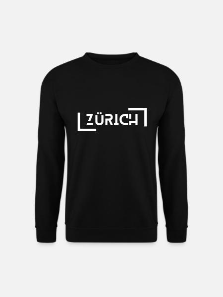 Zürich - Unisex Pullover - Schwarz
