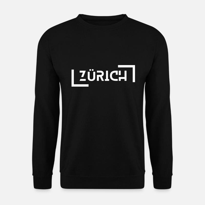 Zurich - Unisex Sweatshirt - black