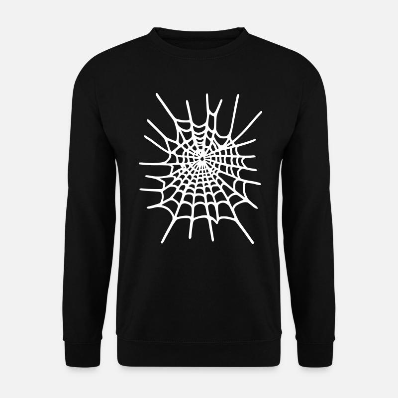 Spinnennetz - Unisex Pullover - Schwarz