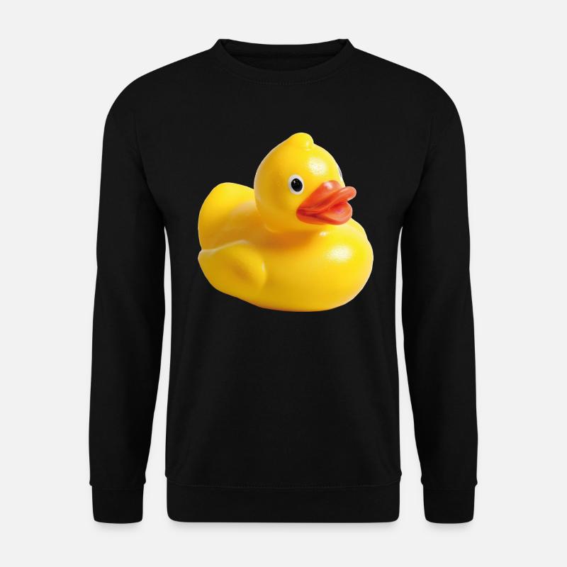 Quietscheente - Unisex Pullover - Schwarz