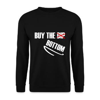Crypto Currency Invest Investor Exchange Courses - Unisex Sweatshirt - black - Front - Alina (178cm) & Michal (187cm)