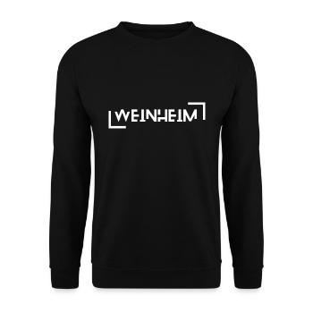 Weinheim (Germany) - Unisex Sweatshirt - black - Front - Alina (178cm) & Michal (187cm)