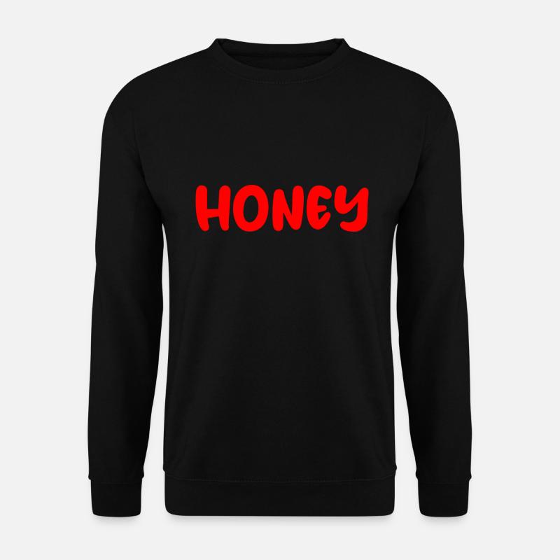 Honey - Unisex Sweatshirt - black