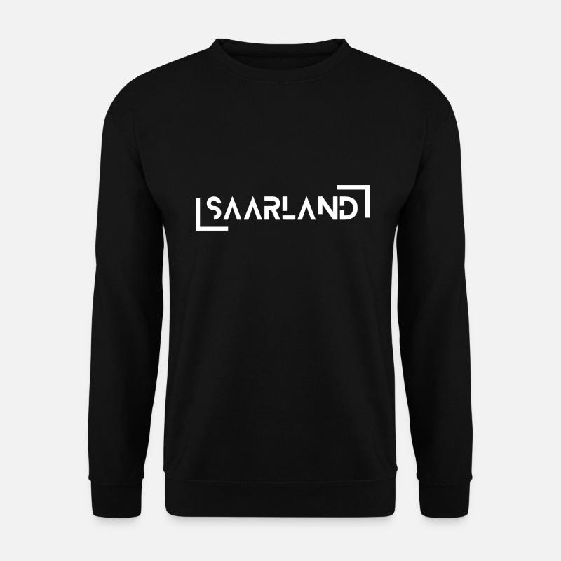 Saarland - Unisex Pullover - Schwarz