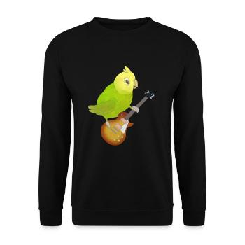 Guitare E-guitare cadeau pour enfants - Sweat-shirt Unisexe - noir - Devant - Alina (178cm) & Michal (187cm)